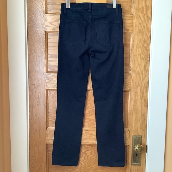 PAIGE Hoxton Dark Mid Rise Straight Jeans Size 27 - Picture 5 of 12